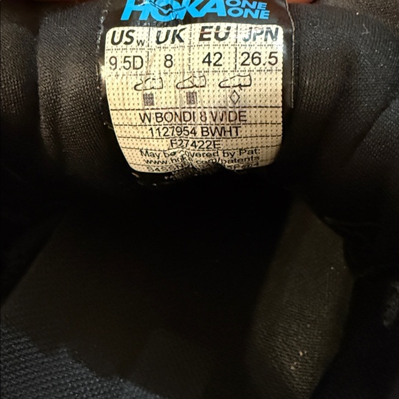 Hoka One One Bondi 8 Cushioned Road Running Shoe - Picture 8 of 8